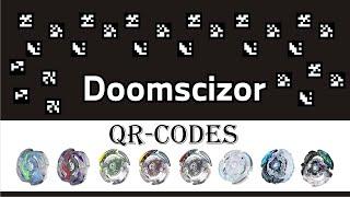 ALL Doomscizor QR CODES Beyblade Burst App Bey Fights | КуАр Коды Бейблэйд для ДУМСАЙЗЕРОВ | Hasbro