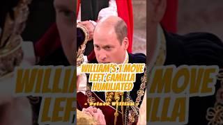 Prince William’s One Move at the Coronation Left Camilla Humiliated! #celebrity #royal #camilla