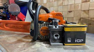 Поршневая группа PRO с графитовым покрытием поршня для STIHL MS 180.