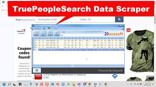 TRUE PEOPLE SEARCH.COM Data Scraping Bot | Skip Tracing Contacts of USA Residents