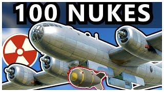 Dropping 100 Nukes In War Thunder