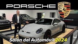 PORSCHE en el Salón del Automóvil 2024, lanzamientos, novedades, precios y más... (4K)