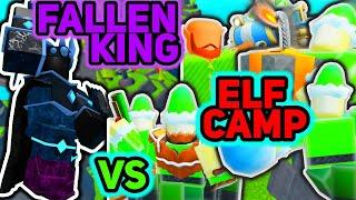 8 ELF CAMP VS FALLEN MODE - Tower Defense Simulator