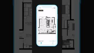 2-bedroom apartment floor plan#magicplan #remodeling #restoration #homeinspection