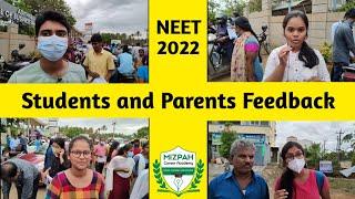 NEET 2022 - How was the Exam - Students and Parents Feedback - Mizpah Career Academy - Tough or Easy
