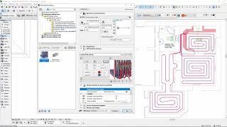 Проектируем контур теплого пола в ArchiCAD