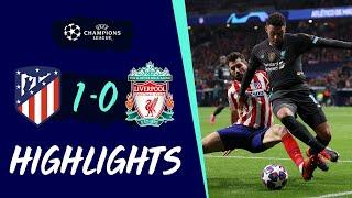 Highlights: Atletico 1-0 Liverpool | Narrow first-leg defeat in Madrid