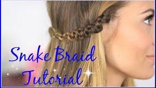 How To: Snake Braid || Simple and Easy | Angela Lanter