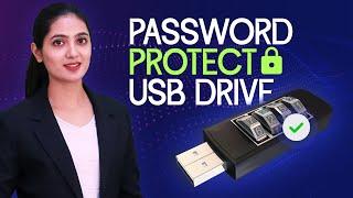 How to Password Protect a USB Drive