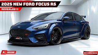 Neues 2025 Ford Focus RS enthüllt: ein tiefes Eintauchen in die Designphilosophie und -technik