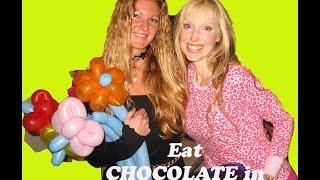 Traci & Talia Eat Chocolate in Paradise