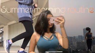 Summer morning routine | workout, coffee recipe, journaling | Gauri Bhasin