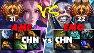 AME (ANTI-MAGE) Carry vs EMO (MEEPO) Mid - Epic Battle Of Pro Dota 2 Players - Z Dota 2