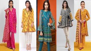 Latest Angrakha Short Frock Designs Ideas For Eid Special 2022 | THE FASHION WORLD