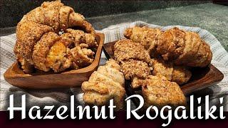 Rogaliki Hazelnut - Mini Nut croissants- Dainty-  Kleingebäck-  Nuss Hörnchen- ореховые рогалики-