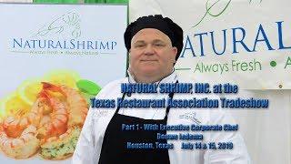 Natural Shrimp, Inc. at the TRA Tradeshow, Houston, Part1, 7/14/2019