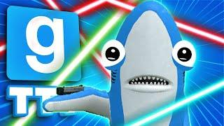 WE CAN'T DODGE THESE LASERS! | Gmod TTT