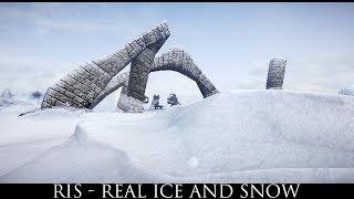 Realistic Ice and Snow (RIS) for Skyrim SE 2019