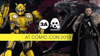 San Diego Comic-Con 2019 3A & Threezero displays!