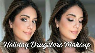 HOLIDAY MAKEUP LOOK USING DRUGSTORE MAKEUP