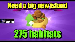 Need a big new island to place 275 habitats on - Dragon Mania Legends - (DMK*Jay) 드래곤 매니아 레전드