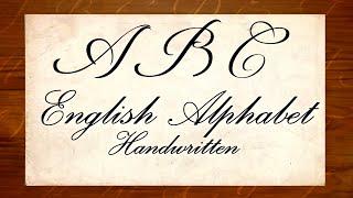 ABC Beautiful Handwritten English Alphabet + Abcd Song extra