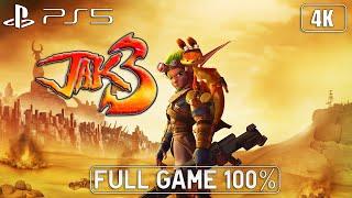 Jak 3 PS5 - Full Game 100% Longplay Walkthrough 4K 60FPS