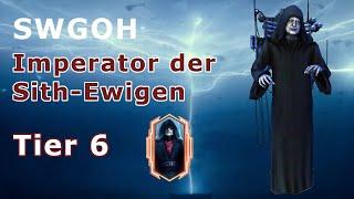 SWGOH - Imperator der Sith Ewigen -Tier 4,5,6- mit Film Szene ;)