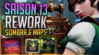 TEASER PROCHAIN HÉROS & REWORKS MAPS + SOMBRA ! | Saison 13 Overwatch FR