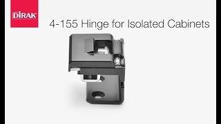 Introducing the DIRAK 4-155 Hinge for Isolated Cabinets