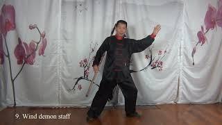 Tai Chi Hiking Staff for Self-Defense - c-2- Wind demon