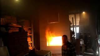Frontek porcelain cladding fire test