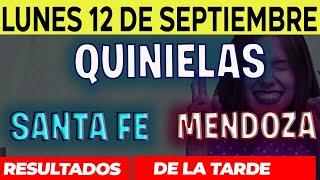 Resultados Quinielas Vespertinas de Santa Fe y Mendoza, Lunes 12 de Septiembre