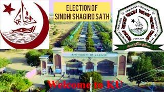 Election of Sindhi Shagird Sath 2023 at Karachi university #election #karachiuniversity #asadarbab