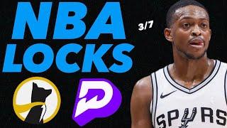 PRIZEPICKS NBA FRIDAY 3/7/25 - FREE PICKS!!!  (12-3 RUN!!!) - BEST PLAYER PROPS - NBA TODAY