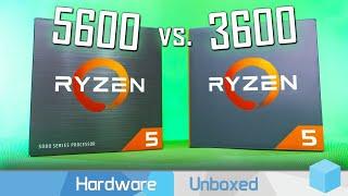 Ryzen 5 3600 vs. Ryzen 5 5600, Worth Upgrading? 25 Game Benchmark, 1080p & 1440p