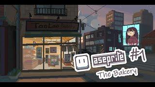 Aseprite Pixelart Speed Paint [01] - The Bakery