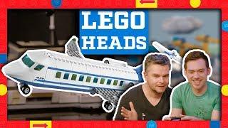 Building a LEGO Airport in Real Life vs. LEGO Worlds - LEGO Heads