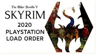 Skyrim Special Edition: ▶️My PS4 Load Order 2020◀️