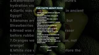 Food isn’t just fuel—it’s full of wild facts most people have never heard