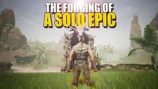 The FORGING Of A SOLO EPIC (Conan Exiles) Solo Survival #1