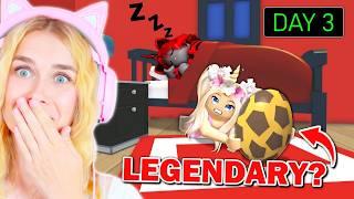 I HID In My BEST FRIENDS MANSION Until I HATCHED A *LEGENDARY* And She Had NO IDEA! (Roblox)