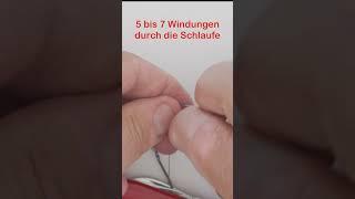 Der einzige Anglerknoten den du brauchst! Survival fischen.  Der beste 7vs.Wild Trick mit Victorinox