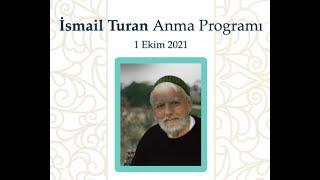 AYBÜ İSLAMİ İLİMLER İSMAİL TURAN ANMA PROGRAMI