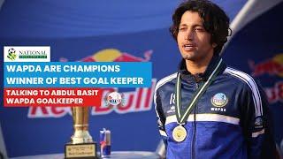 Abdul Basit | Best Goalkeeper Award Winner | The National Challenge Cup