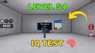 How To Solve Roblox IQ Test Level 54 | IQ Test  Guide