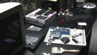 HP Compaq CQ56 разборка, чистка с о , сборка (FasMotion!)