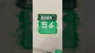 Babar Azam Jersey Painting #babarazam #painting #creative #trending #youtubeshorts #pakistan