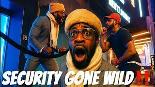 1ST AMENDMENT AUDIT GONE WILD‼️SECURITY GUARD AT STRIP CLUB READY TO FIGHT (EPIC)