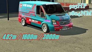 FORD TRANSIT GEARBOX SETTING || 925HP 1804NM || CAR PARKING MULTIPLAYER